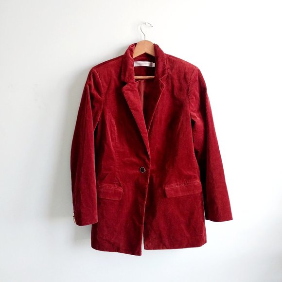 Simon's Contemporaine Women's Corduroy Blazer suit jacket - Picture 2 of 7